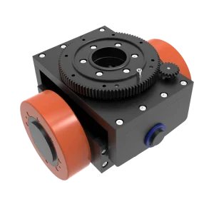 Four Way Integrated Differential AGV Motor Wheel for 750W Motors and Load 1500kg