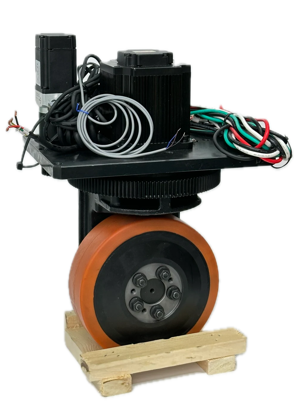 Vertical Drive Wheel for Forklift - Heavy-Duty Steering and Driving Module