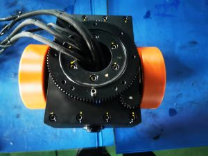High Torque and Large Load Differential AGV Motor Wheel for 48V 1000W Power