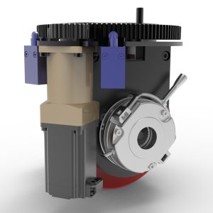 High-Load AGV Steering Wheel Equipped with SICK Absolute Encoder