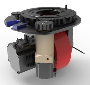 AGV Wheel Module with Dual Limit Protection and Schneider Limit Switch