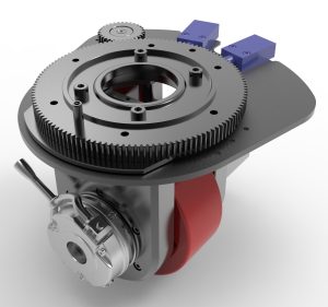Servo Motor AGV Steering and Drive Module with Compact Design