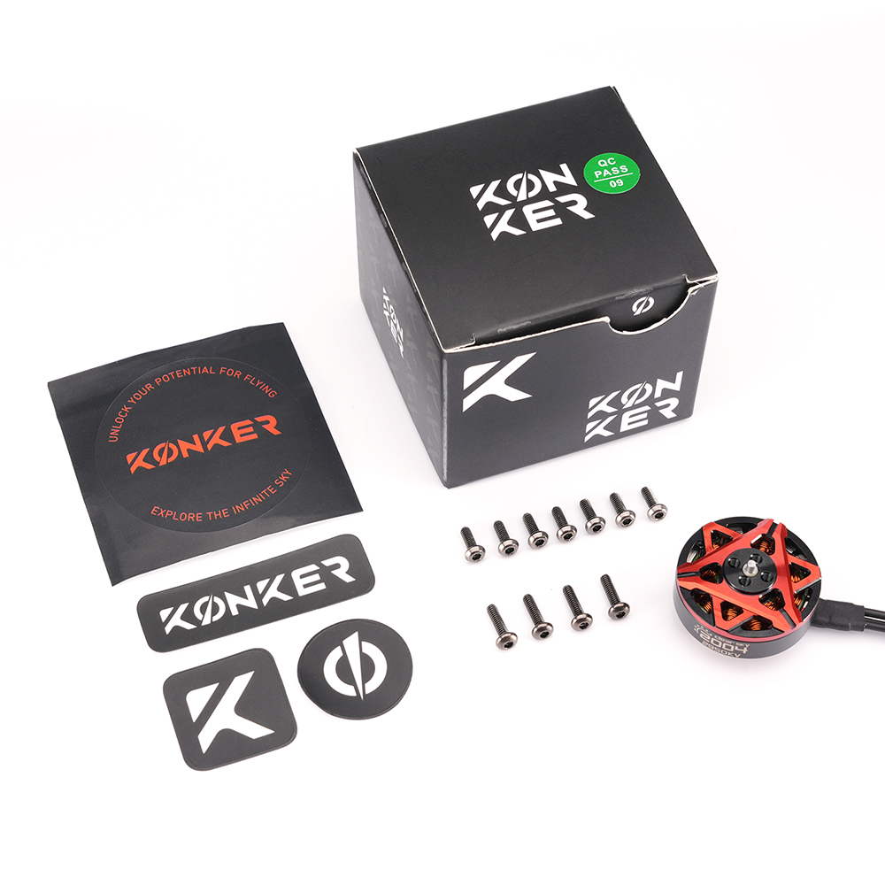 FPV Racing Drone Motor KONKER Clear Sky 2004 FPV Motor 2950KV/3500KV - Image 6
